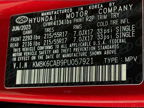 Used 2023 Hyundai Kona SEL AWD/4WD image 16