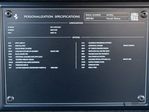 Certified 2022 Ferrari Roma image 11