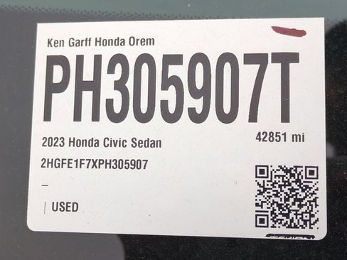 Used 2023 Honda Civic EX image 33