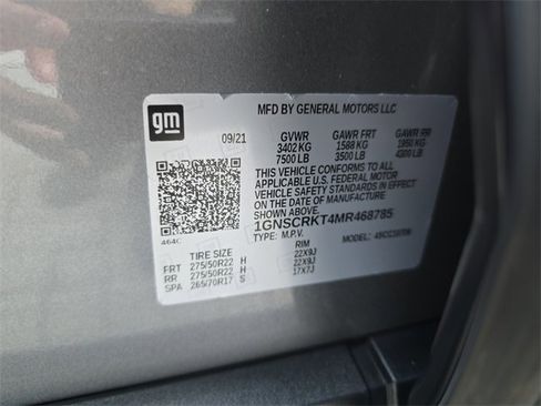 Used 2021 Chevrolet Tahoe RST w/ Luxury Package image 34