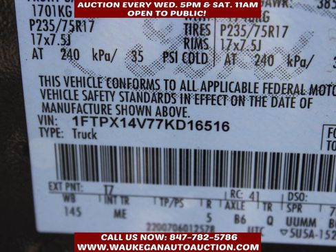 Used 2007 Ford F150 FX4 image 8