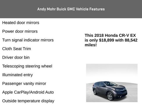 Used 2018 Honda CR-V EX image 12