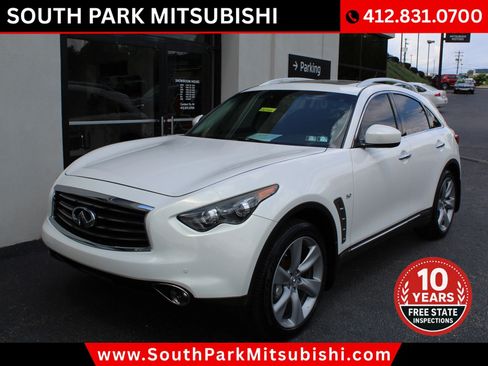 Used 2014 INFINITI QX70 AWD w/ Sport Technology Package image 3