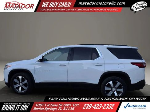 Used 2020 Chevrolet Traverse LT w/ LT Premium Package FWD image 7