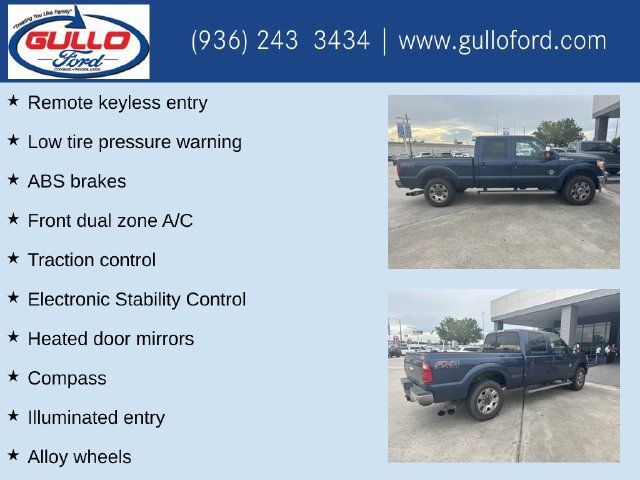 Used 2014 Ford F250 Lariat w/ Lariat Ultimate Package AWD/4WD image 10