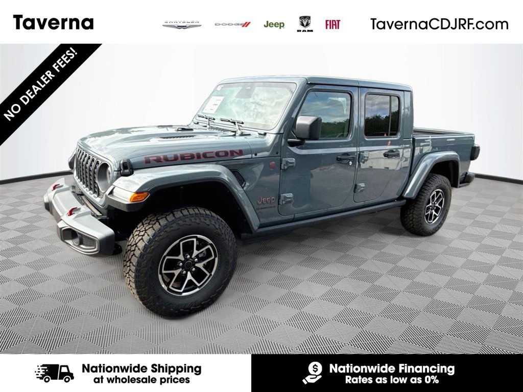 New 2026 Jeep Gladiator Rubicon w/ Steel Power Dome Hood Package AWD/4WD image 1