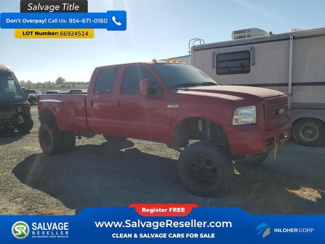 Used 2006 Ford F350 4x4 Crew Cab DRW Super Duty image 5