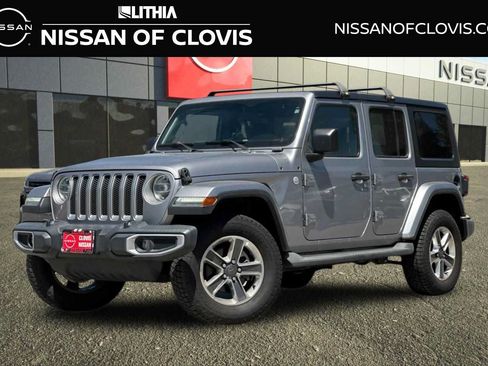 Used 2018 Jeep Wrangler Unlimited Sahara AWD/4WD image 1