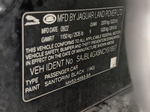 Used 2022 Jaguar XF R-Dynamic SE image 27