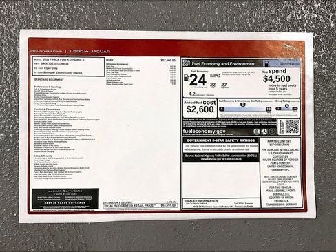 New 2026 Jaguar F-PACE R-Dynamic S image 12