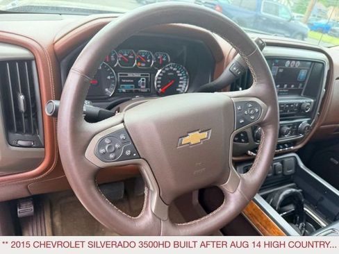 Used 2015 Chevrolet Silverado 3500 High Country w/ Duramax Plus Package AWD/4WD image 24