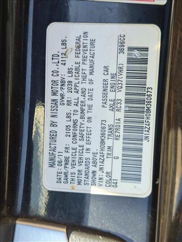 Used 2011 Nissan 370Z Roadster RWD image 21