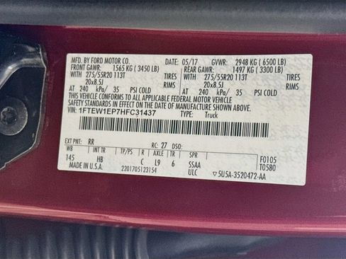 Used 2017 Ford F150 Lariat AWD/4WD image 37