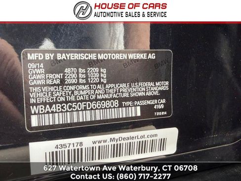 Used 2015 BMW 435i Gran Coupe xDrive image 48