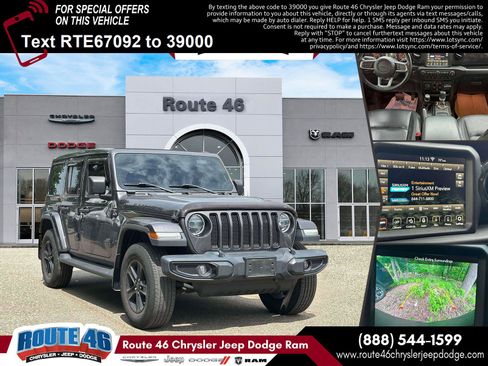 Used 2020 Jeep Wrangler Unlimited Sahara AWD/4WD image 1