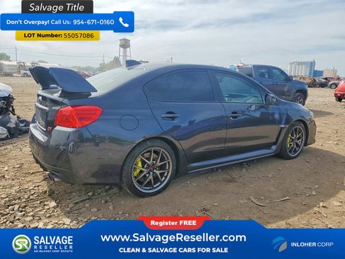 Used 2018 Subaru WRX STI Limited AWD/4WD image 4