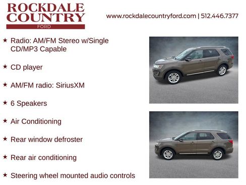 Used 2016 Ford Explorer XLT w/ Equipment Group 202A FWD image 8