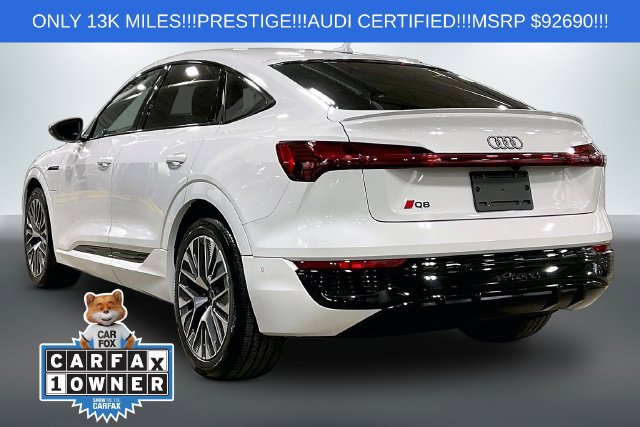 Used 2024 Audi Q8 e-tron Prestige w/ Prestige Package AWD/4WD image 12