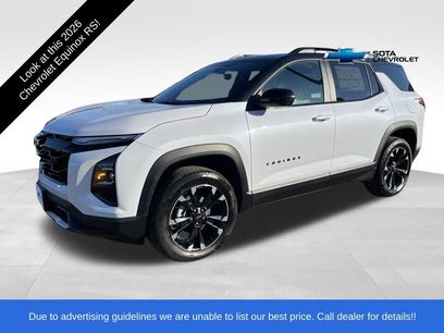 New 2026 Chevrolet Equinox RS