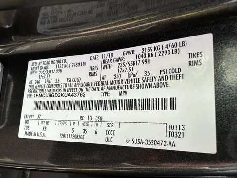 Used 2019 Ford Escape SE AWD/4WD image 40