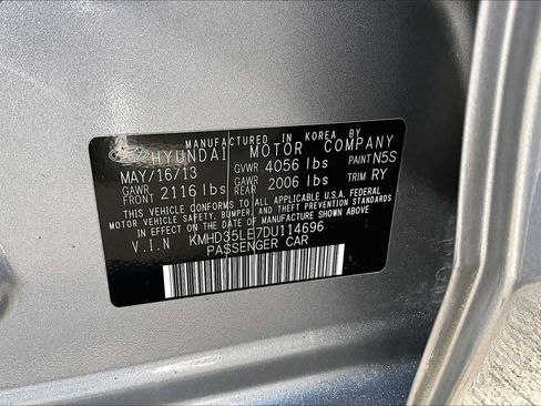 Used 2013 Hyundai Elantra GT w/ Touch & Go Pkg image 33