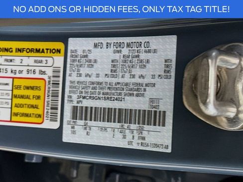 New 2025 Ford Bronco Sport Heritage w/ Convenience Package image 32