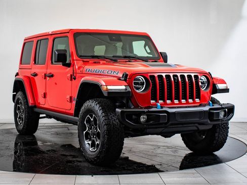 Used 2021 Jeep Wrangler Unlimited Rubicon 4xe w/ Steel Bumper Group image 5