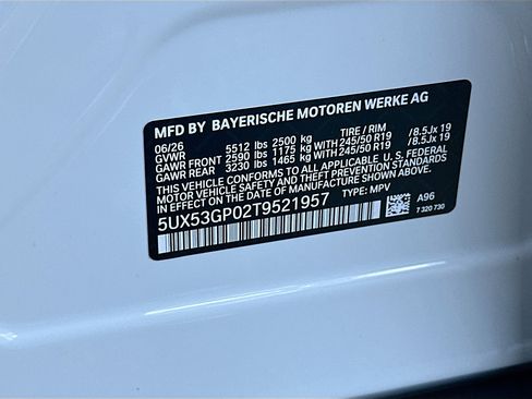 New 2026 BMW X3 xDrive30i w/ Convenience Package AWD/4WD image 26