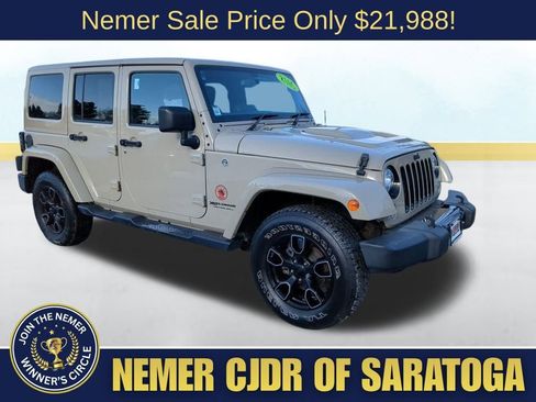 Used 2018 Jeep Wrangler Unlimited Sahara image 1