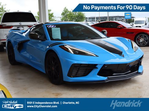 Used 2023 Chevrolet Corvette Stingray Premium Cpe w/ Z51 Performance Package RWD image 1