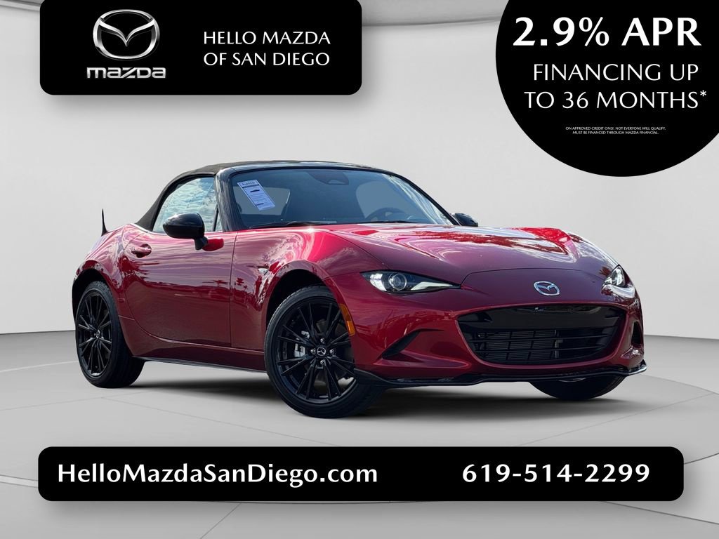 New 2026 MAZDA MX-5 Miata Club RWD image 1