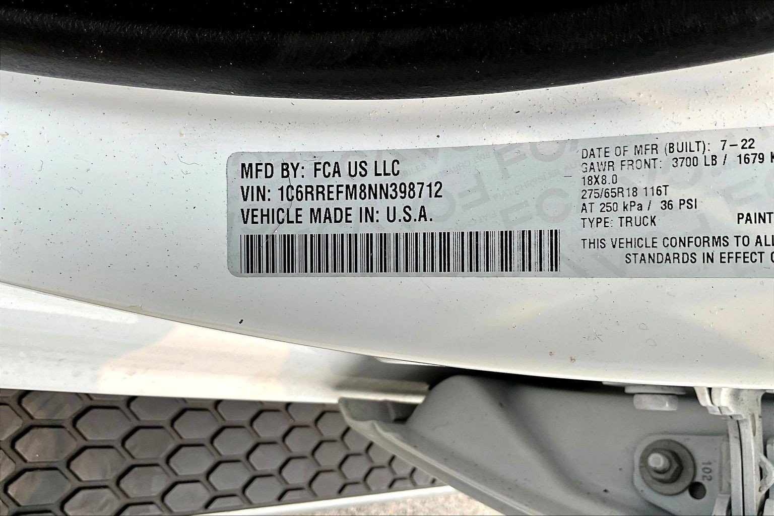 Used 2022 RAM 1500 Big Horn RWD image 18
