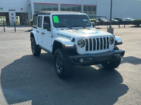 Used 2022 Jeep Wrangler Unlimited Rubicon 4xe w/ Steel Bumper Group AWD/4WD image 3