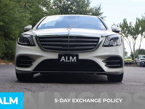 Used 2020 Mercedes-Benz S 560 Sedan w/ AMG Line Exterior image 4