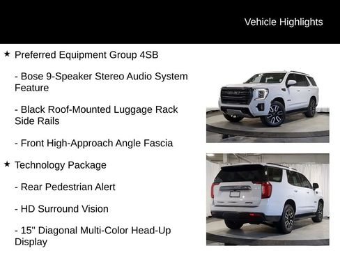 Used 2023 GMC Yukon AT4 w/ Technology Package image 25