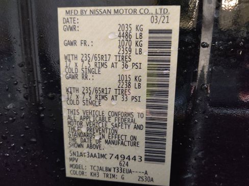 Used 2021 Nissan Rogue S FWD image 33