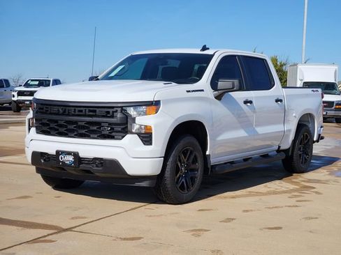 New 2026 Chevrolet Silverado 1500 Custom w/ Turbomax Blackout Package AWD/4WD image 5