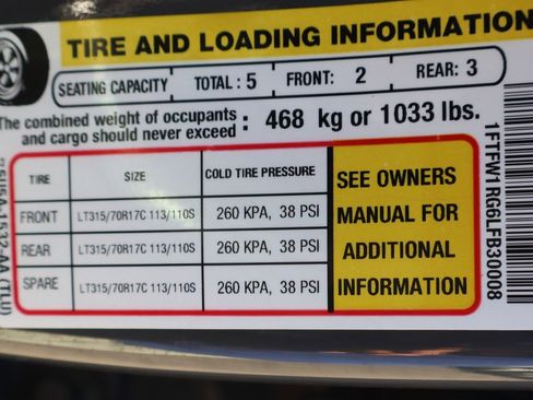 Used 2020 Ford F150 Raptor w/ Equipment Group 802A Luxury image 63