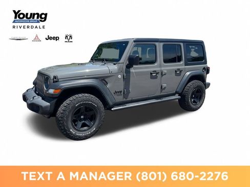 Used 2021 Jeep Wrangler Unlimited Sport AWD/4WD image 1