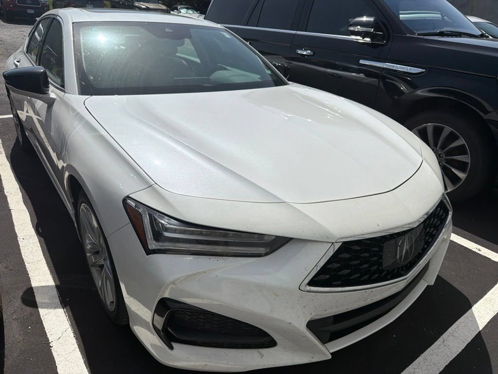 Used 2021 Acura TLX w/ Technology Package AWD/4WD image 2