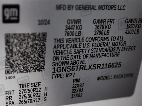 Used 2025 Chevrolet Tahoe High Country AWD/4WD image 47