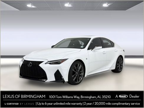 Certified 2023 Lexus IS 350 F Sport w/ Navigation Package RWD image 1