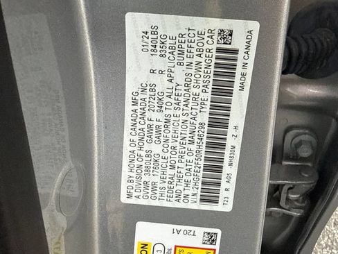 Used 2024 Honda Civic Sport image 10