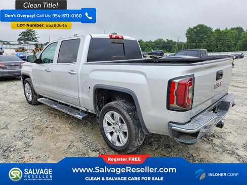 Used 2018 GMC Sierra 1500 SLT w/ Enhanced Driver Alert Package RWD image 3