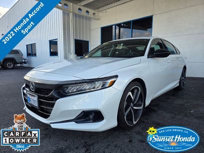 Certified 2022 Honda Accord Sport