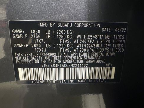 Used 2022 Subaru Outback Premium AWD/4WD image 38