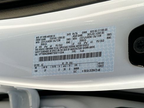 New 2026 Ford F250 4x4 Crew Cab Super Duty image 21