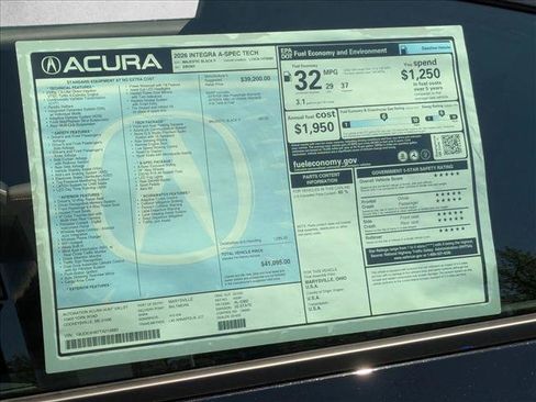 New 2026 Acura Integra A-Spec FWD image 19
