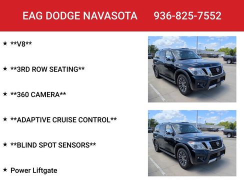 Used 2018 Nissan Armada SL w/ Premium Package RWD image 8