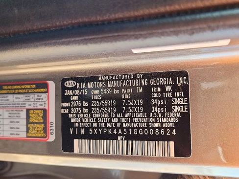 Used 2016 Kia Sorento SX image 17